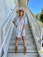 Load image into Gallery viewer, Floral Hideout Mini Dress