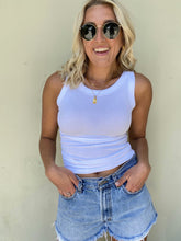 Load image into Gallery viewer, Back to Basics Tank in White