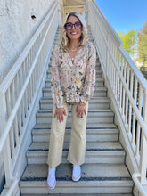 Load image into Gallery viewer, In Bloom Tie Blouse