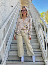 Load image into Gallery viewer, In Bloom Tie Blouse