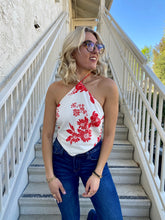 Load image into Gallery viewer, All My Heart Halter Top