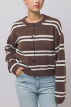 Load image into Gallery viewer, Here We Are Cardigan in Brown

