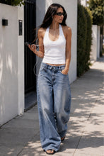 Load image into Gallery viewer, Jessie Mid Rise Fold Denim

