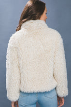 Load image into Gallery viewer, Famous Fur Jacket in Ivory
