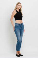 Load image into Gallery viewer, Mindy Mid Rise Straight Denim
