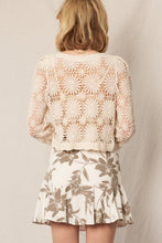 Load image into Gallery viewer, Emilie Lace Cardigan in Cream

