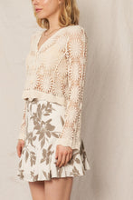 Load image into Gallery viewer, Emilie Lace Cardigan in Cream
