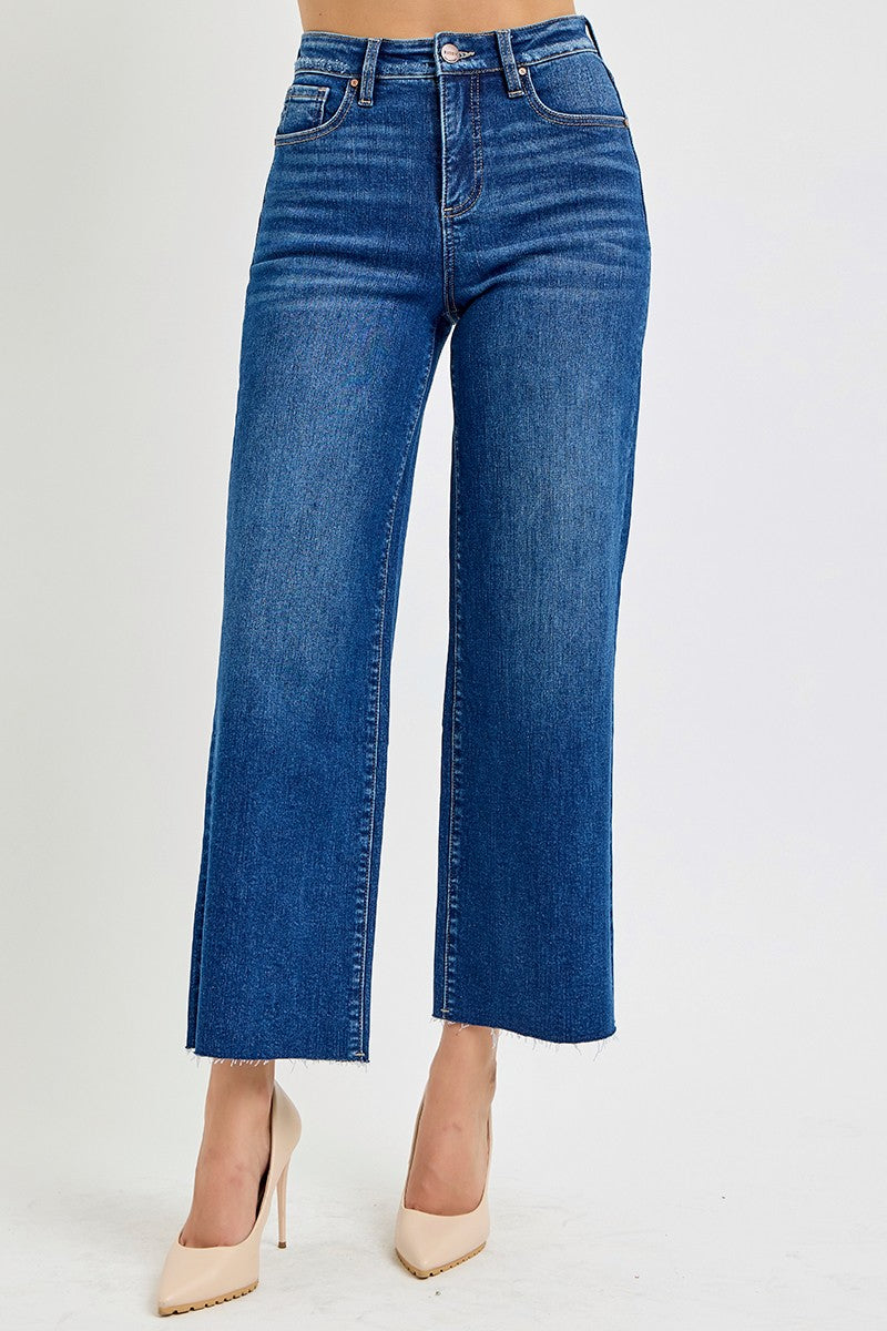 Becca Crop Wide Denim