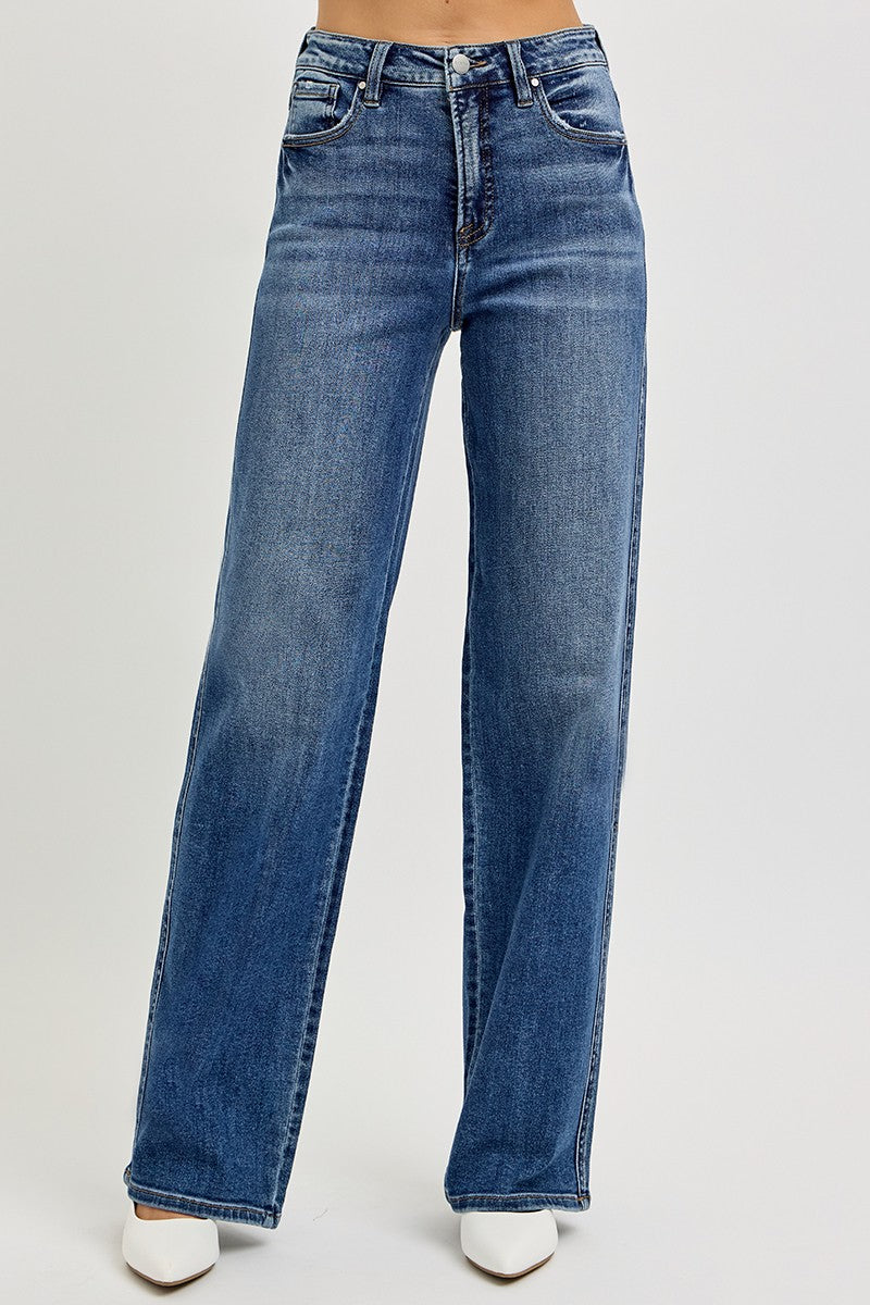 Mina High Rise Baggy Denim
