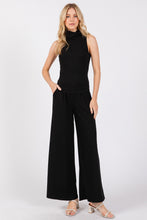 Load image into Gallery viewer, Spooky Season Ribbed Wide-leg Pant
