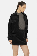 Load image into Gallery viewer, Winter In Europe Corduroy Jacket in Black
