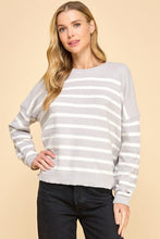 Load image into Gallery viewer, Wonderful Life Sweater in Grey
