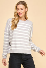 Load image into Gallery viewer, Wonderful Life Sweater in Grey
