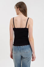 Load image into Gallery viewer, Ace Scalloped Tank
