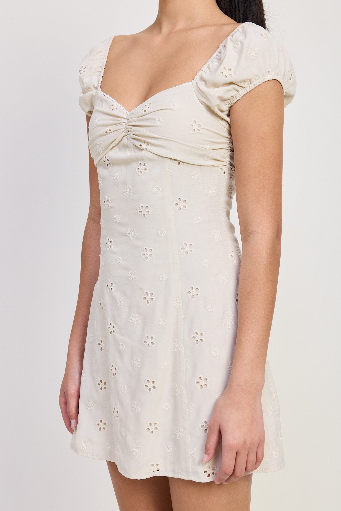 italian summer cocktail dress Women's cotton dress with contrasting trim, Woman, Blue, Size: 40