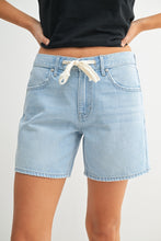 Load image into Gallery viewer, Lilo Tie Denim Short
