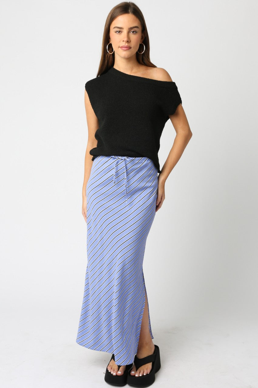 Claire Knit Top in Black