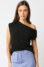 Load image into Gallery viewer, Claire Knit Top in Black
