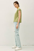Load image into Gallery viewer, Miles Cap Sleeve Tee
