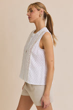 Load image into Gallery viewer, Sweet Eyelet Tank Top
