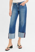 Load image into Gallery viewer, Benny Wide Cuffed Denim
