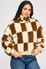 Load image into Gallery viewer, Who Needs Love Sherpa Jacket
