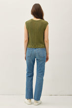 Load image into Gallery viewer, Moss Knit Button Up Tank
