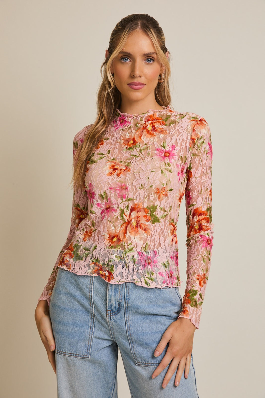 Summer Evening Lace Top