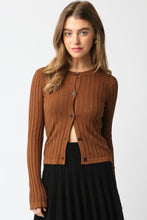 Load image into Gallery viewer, Chicago Sweater Top In Brown

