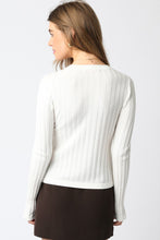 Load image into Gallery viewer, Chicago Sweater Top In White
