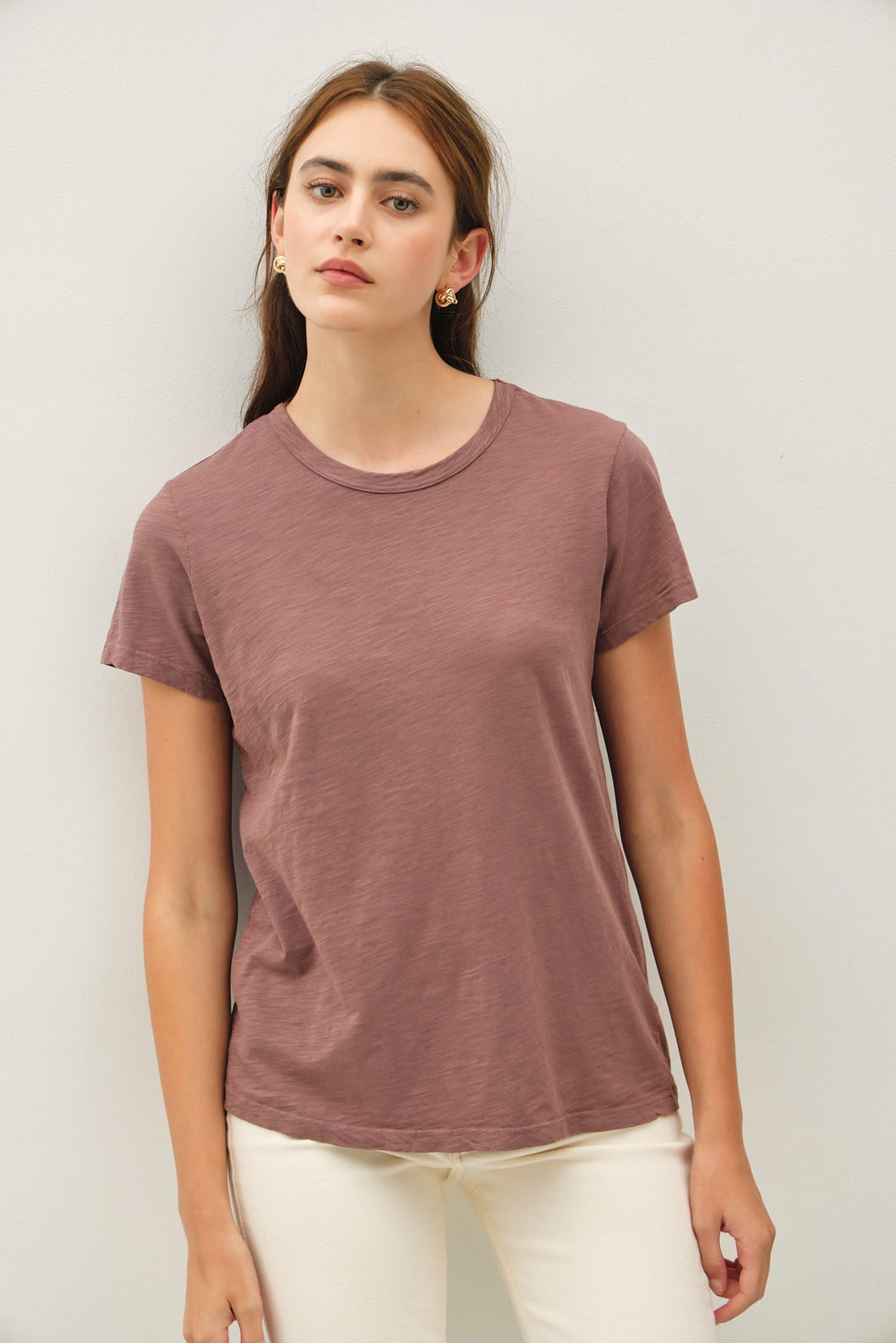 Austin Tee in Chocolate