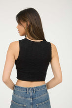 Load image into Gallery viewer, Alice Lace Crop Top
