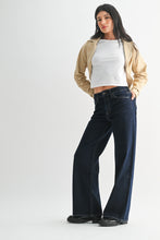 Load image into Gallery viewer, Finn Full Length Denim in Dark Blue
