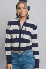 Load image into Gallery viewer, Ocean Breeze Zip Up Sweater
