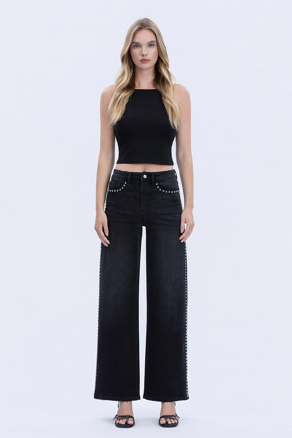 Ready To Go Studded Denim