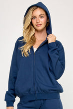 Load image into Gallery viewer, Cassie Zip Up Hoodie
