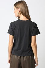 Load image into Gallery viewer, Archie Vintage Tee in Washed Black
