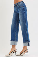 Load image into Gallery viewer, Tracy Straight Cuffed Denim
