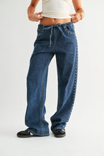 Load image into Gallery viewer, Sally Studded Drawstring Wide Leg
