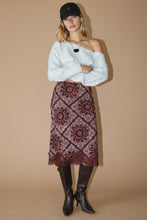 Load image into Gallery viewer, Howdy Midi Skirt
