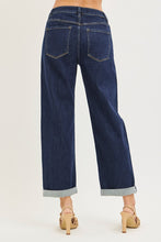 Load image into Gallery viewer, Sutton Slouchy Cuffed Hem Boyfriend Denim

