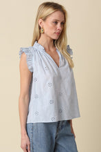 Load image into Gallery viewer, Kelly Eyelet Blouse
