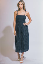 Load image into Gallery viewer, Camden Polkadot Midi Dress
