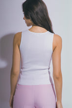 Load image into Gallery viewer, Easy Love Tank Top in White
