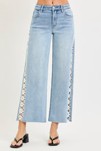 Load image into Gallery viewer, Lacey Flower Denim
