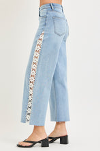 Load image into Gallery viewer, Lacey Flower Denim
