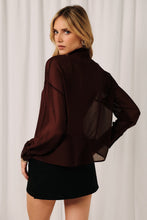 Load image into Gallery viewer, Wine Blouse
