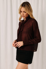 Load image into Gallery viewer, Wine Blouse
