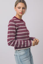 Load image into Gallery viewer, San Diego Cardigan in Wine
