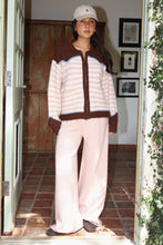 Load image into Gallery viewer, Pink Cowgirl Zip Up Sweater

